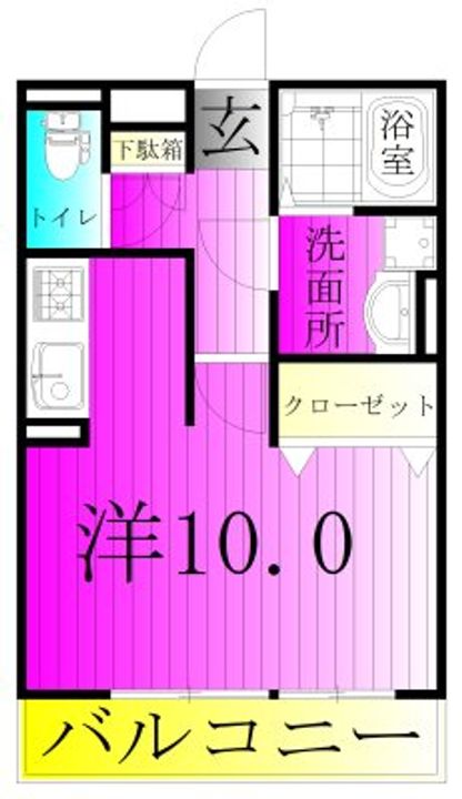 プレミエールあけぼのの間取り