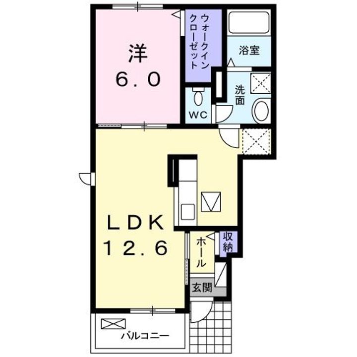 ラ・ボーテの間取り