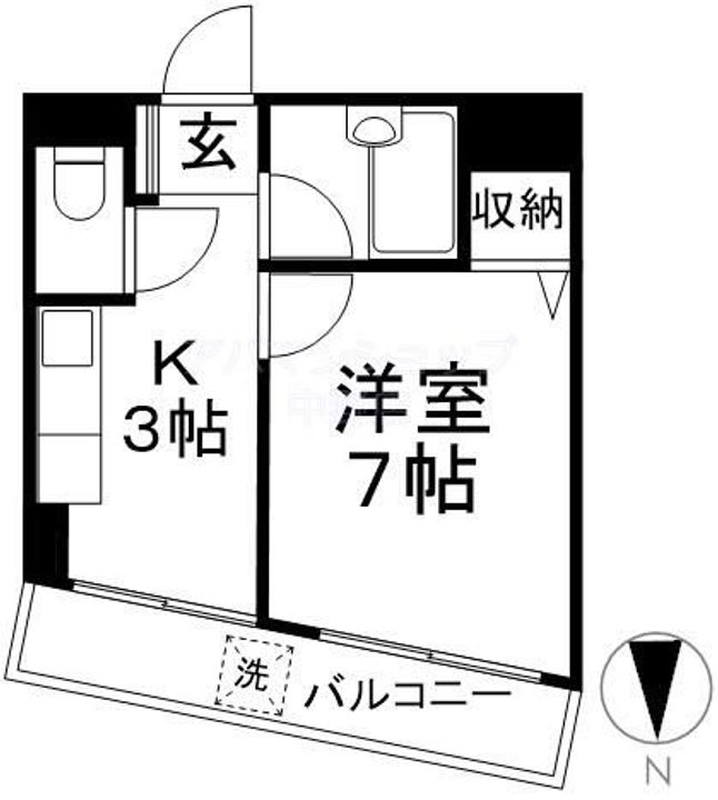 リバーストーンの間取り