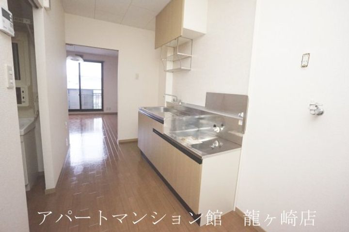 みどりのコーポのキッチン