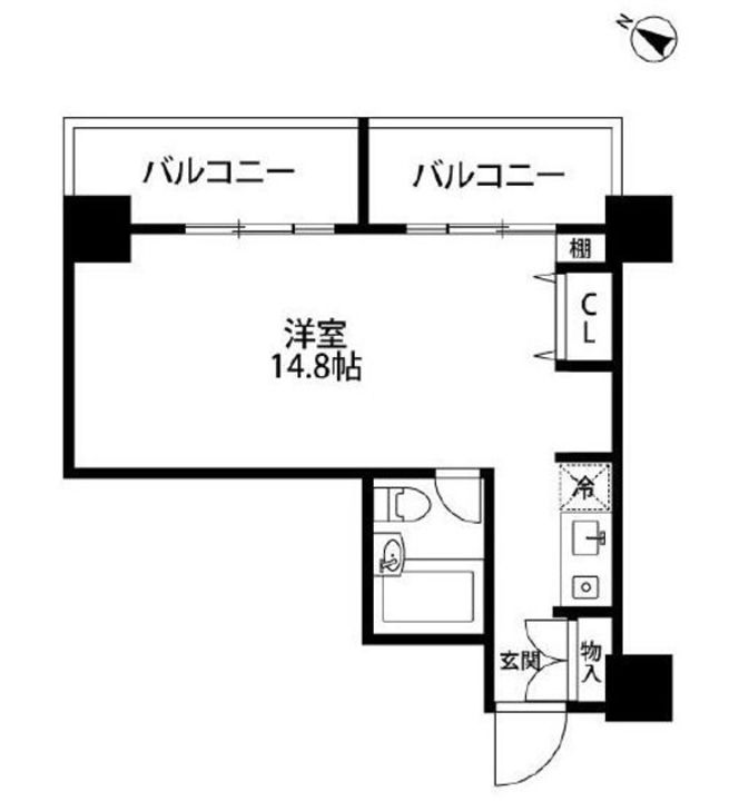 メゾン・ド・ヴィレ麻布台の間取り