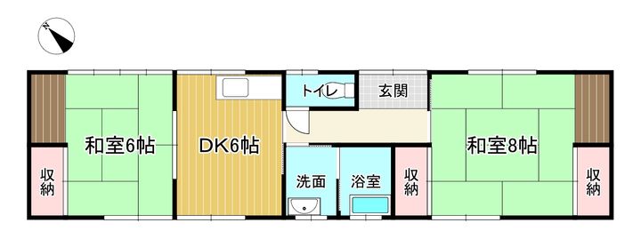 静岡県浜松市中央区蜆塚3(一戸建)の賃貸物件の間取り