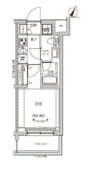 RELUXIA成増IIの間取り