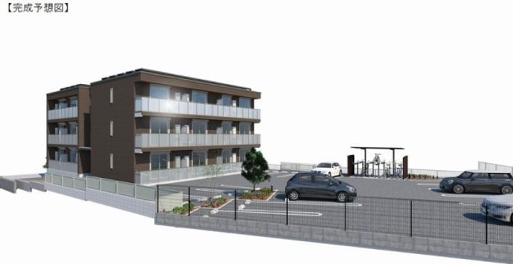 バレヌブルー元山の外観