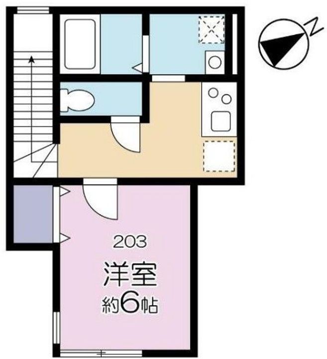 リヴェールK中井の間取り