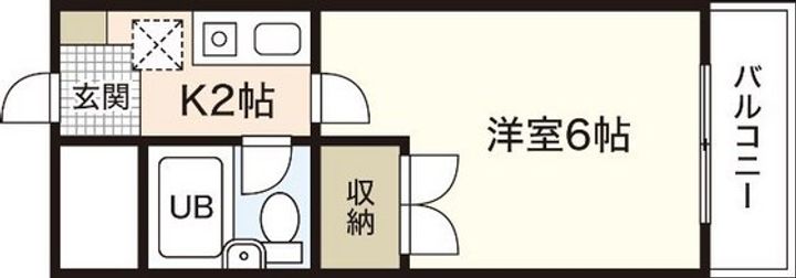 カーサ駅前の間取り