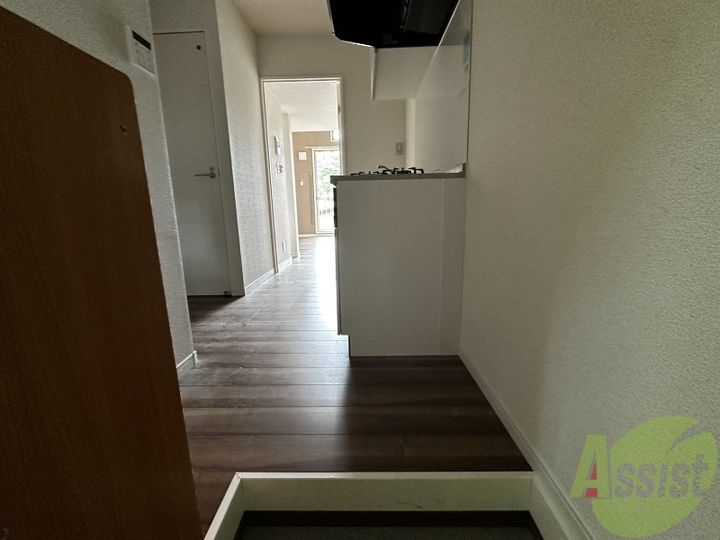 ブルーリーフ3 B棟の玄関