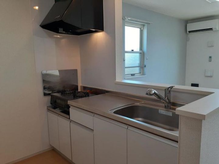 栃木県栃木市都賀町升塚(アパート)の賃貸物件のキッチン