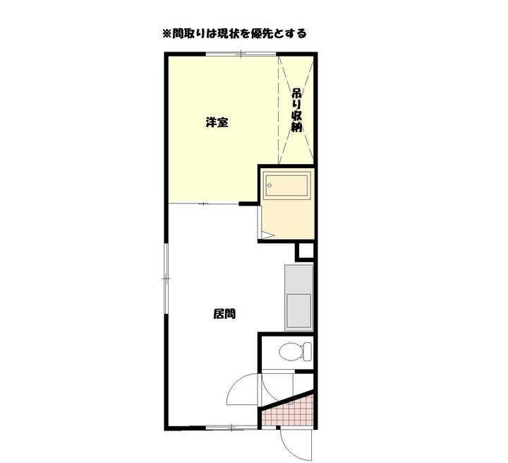 ハイツひまわり(左)の間取り