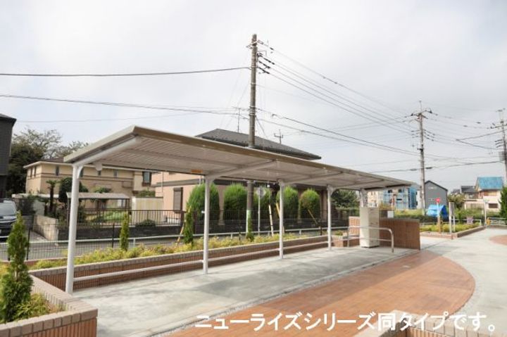 群馬県高崎市南新波町(アパート)の賃貸物件の地図