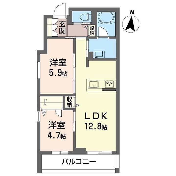 ウインド シュピールの間取り