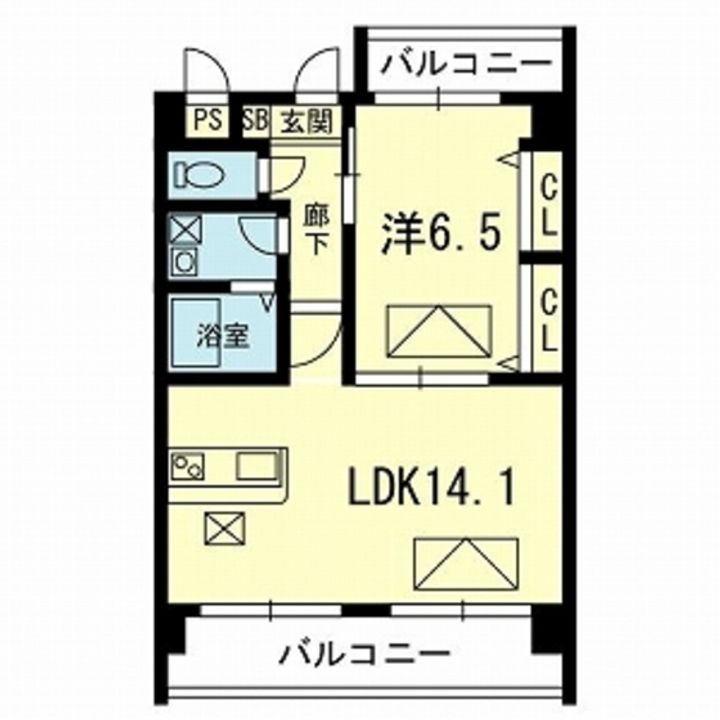 メゾン カルミアの間取り