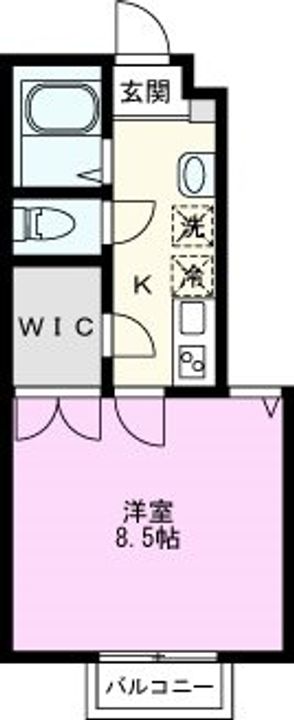 アーベイン芝の間取り