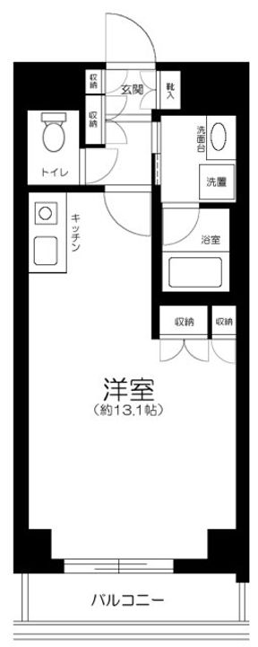 Ts六郷土手GARDENの間取り
