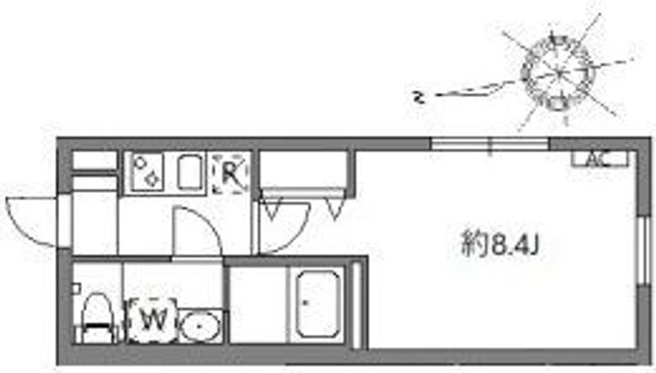 グランピア中野坂上の間取り