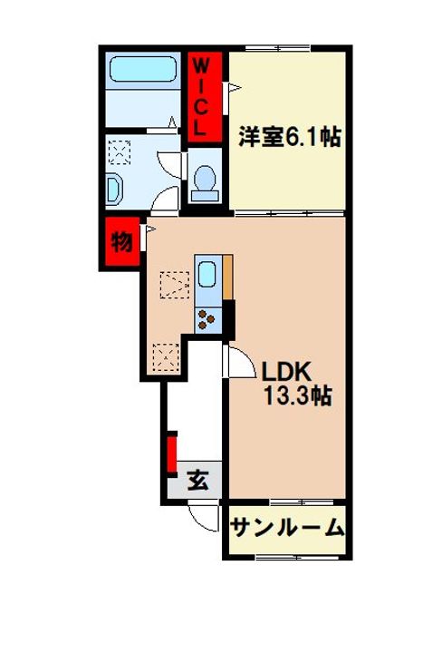 パディ ハウス IIIの間取り