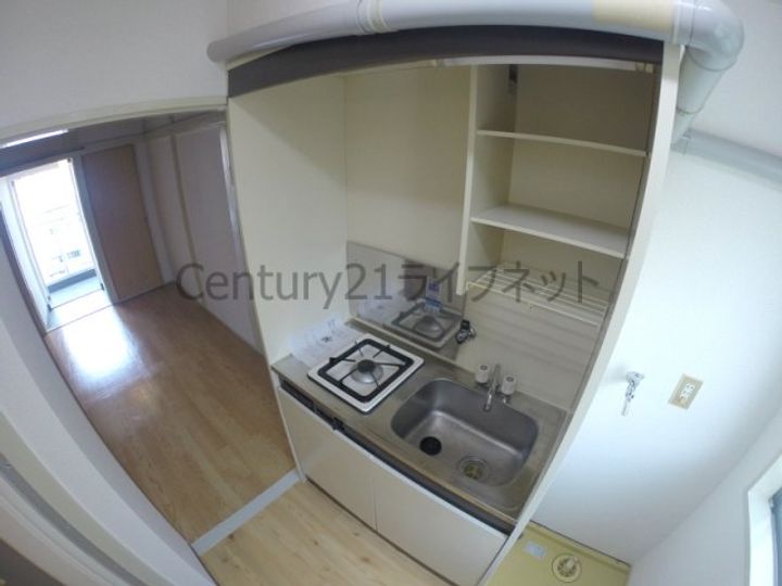 大阪府大阪市淀川区東三国5(マンション)の賃貸物件のキッチン
