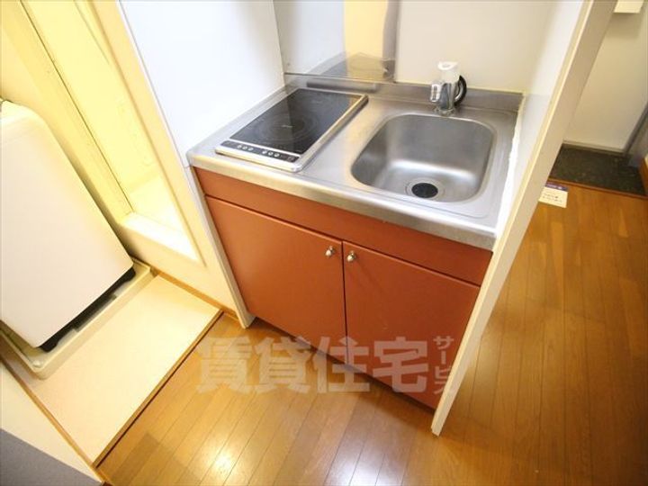 大阪府高槻市高垣町(アパート)の賃貸物件のキッチン