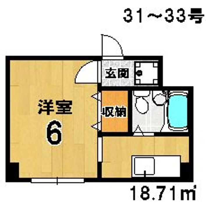 下鴨松柏の間取り