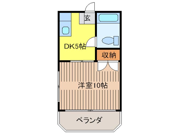 ドリームハウス泉川の間取り