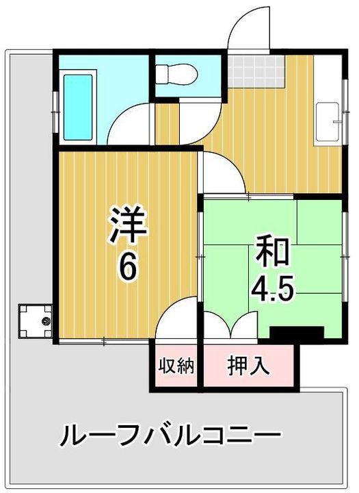 コーポサイトウの間取り