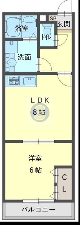 メゾン・ド・グリシーヌの間取り