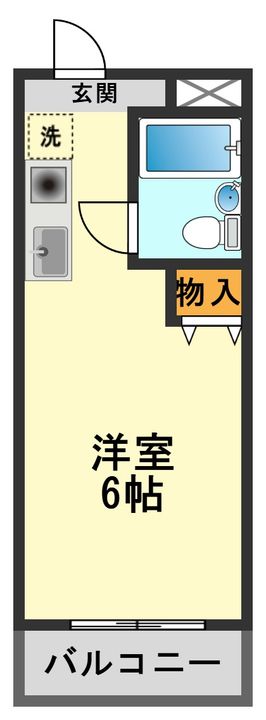 東京都葛飾区西新小岩4(マンション)の賃貸物件の間取り