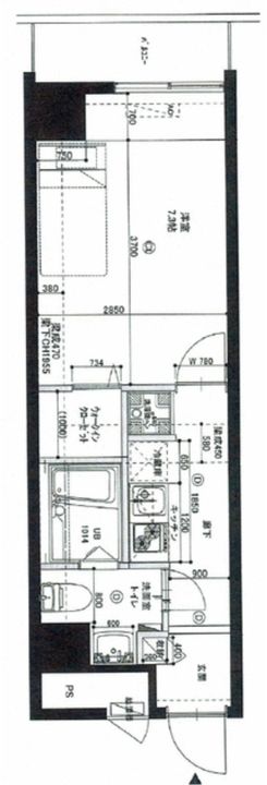 パーク・ノヴァ横浜・壱番館の間取り