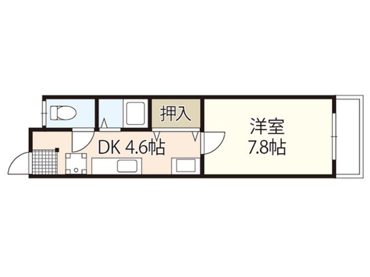 イル・ソーレ中野東駅前の間取り