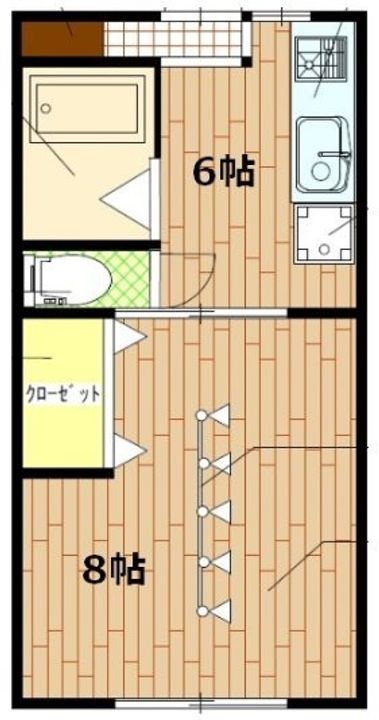 静岡県浜松市中央区高丘東4(マンション)の賃貸物件の間取り