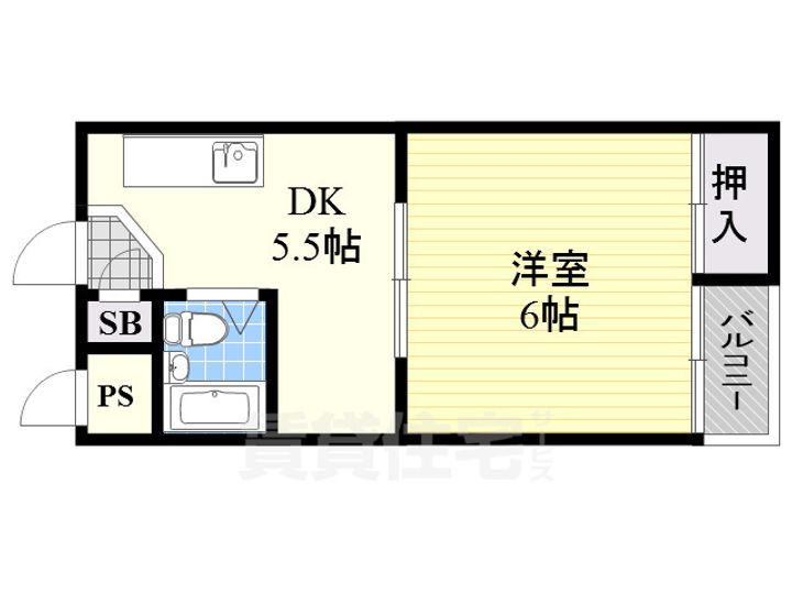 ジョイフルコーポの間取り