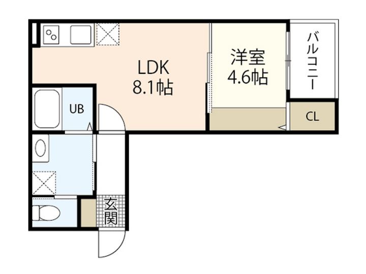 PEACE Iの間取り