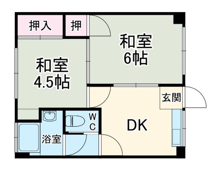 白金ビルの間取り