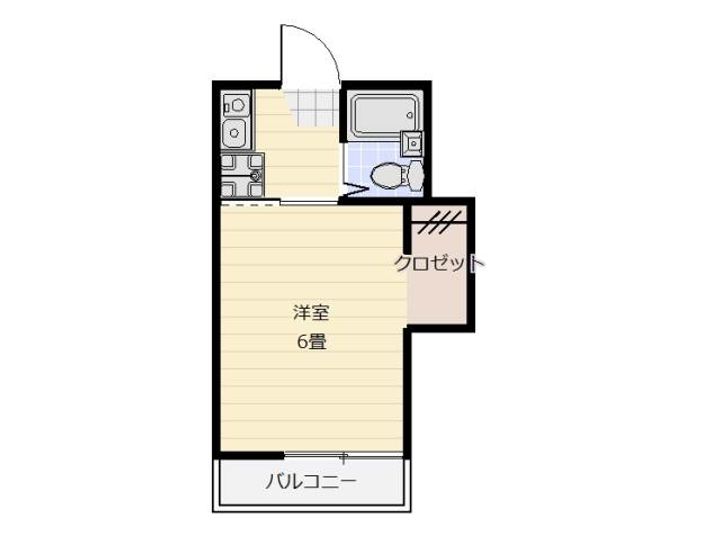 登喜和マンションの間取り