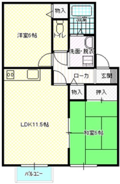 ベジタブルハイツの間取り