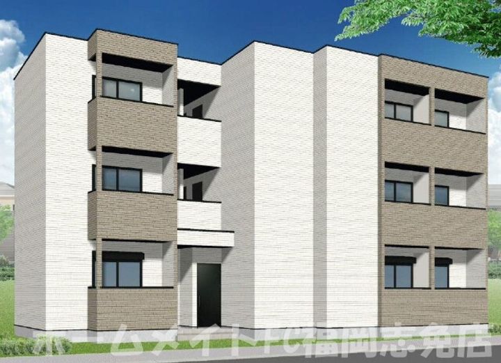 福岡県福岡市博多区空港前5(アパート)の賃貸物件の外観