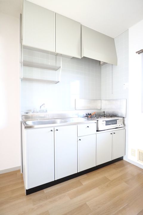 岡山県総社市福井(アパート)の賃貸物件のキッチン