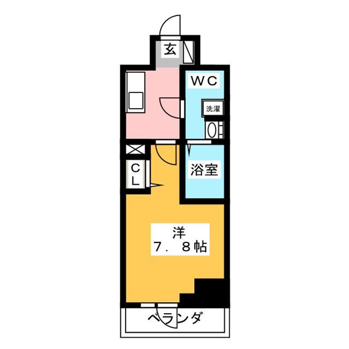 オーキッドレジデンス上野の間取り