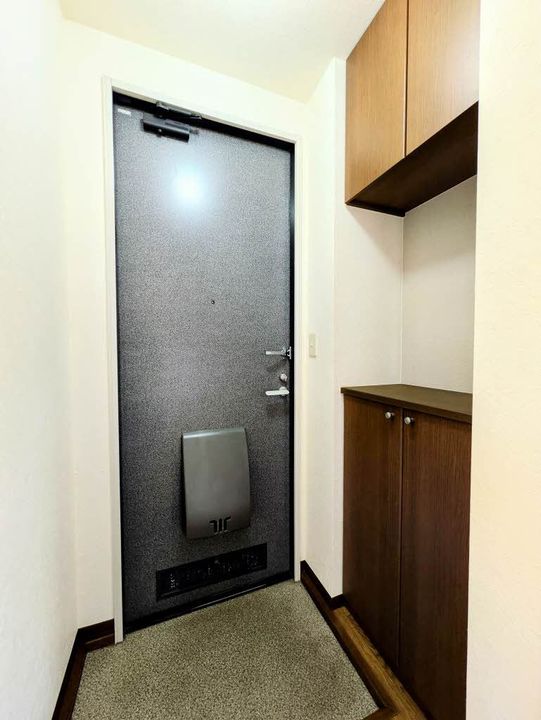 グランジュール上宇部の玄関