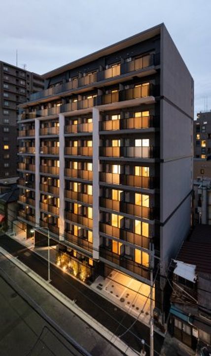 プラウドフラット月島アベニューの外観