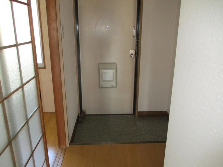 パティオ古舘Bの玄関