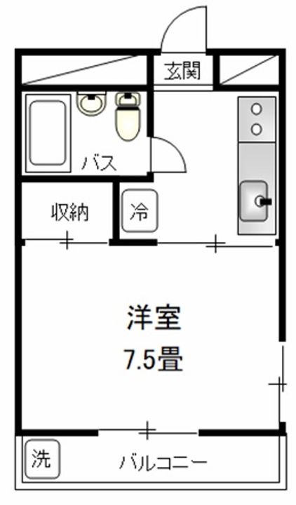 ファインハイツの間取り