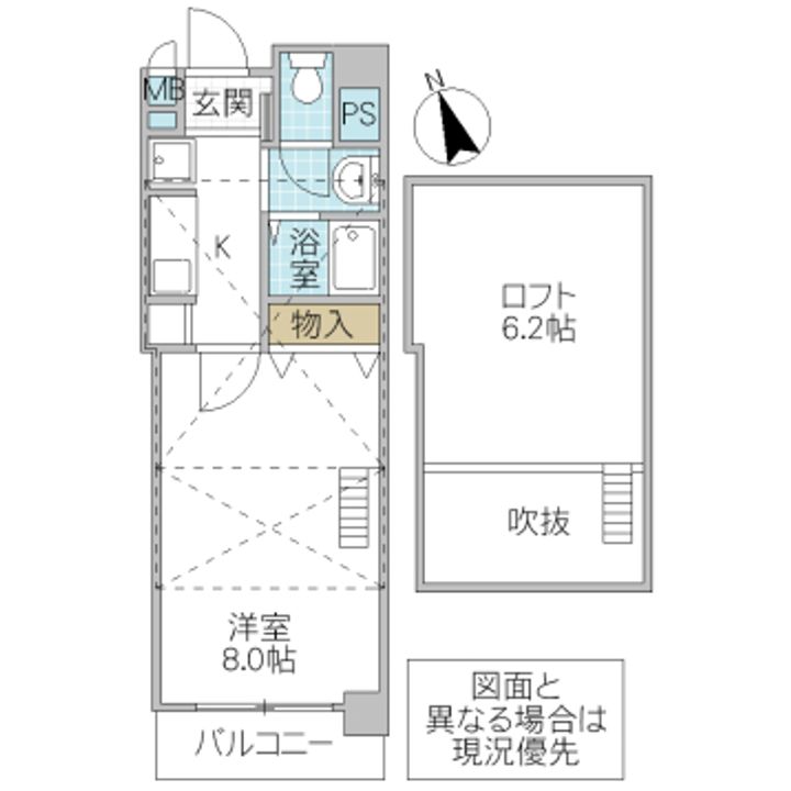 フォーライフヴィラ大工町の間取り