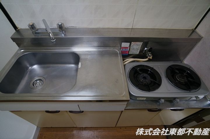 東京都府中市紅葉丘3(アパート)の賃貸物件のキッチン