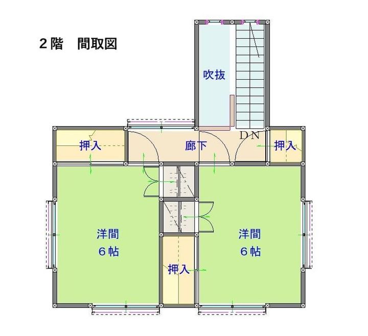 福岡県久留米市荒木町白口(一戸建)の賃貸物件の間取り