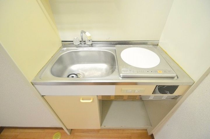 広島県広島市西区庚午南2(マンション)の賃貸物件のキッチン