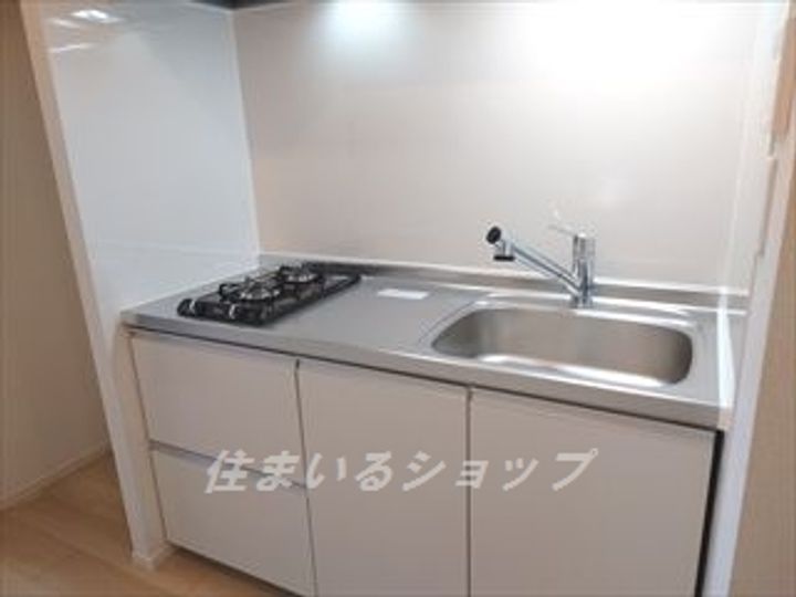 広島県広島市安佐北区亀山2(アパート)の賃貸物件のキッチン