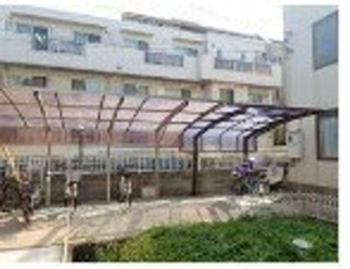 神奈川県川崎市中原区下小田中4(アパート)の賃貸物件の地図