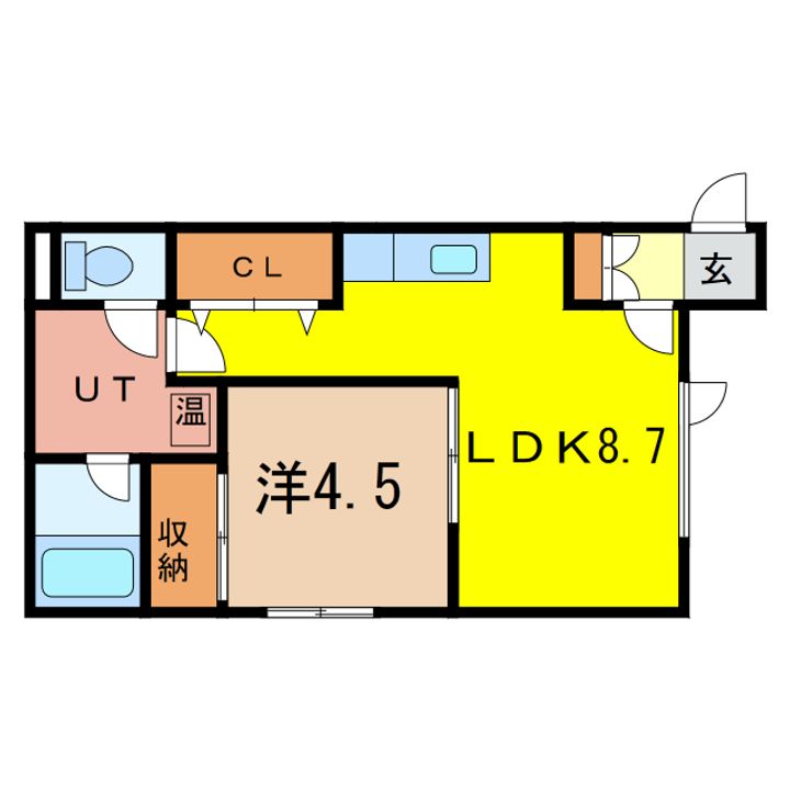 セレーノ旭町の間取り