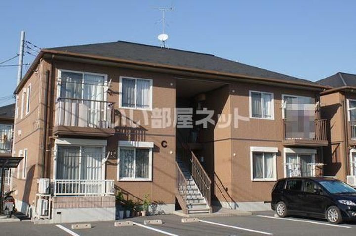 群馬県伊勢崎市田部井町3(アパート)の賃貸物件の外観